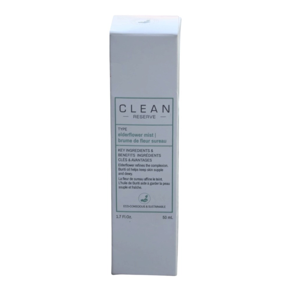 Clean Reserve Elderflower Mist 50 mL Face Mist Toner New In Box